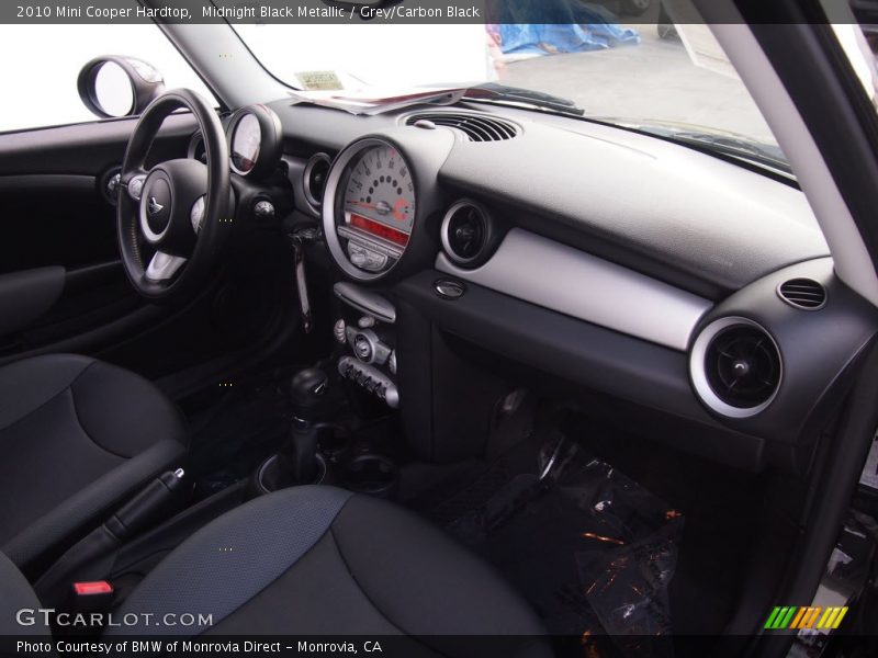 Midnight Black Metallic / Grey/Carbon Black 2010 Mini Cooper Hardtop