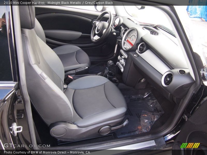Midnight Black Metallic / Grey/Carbon Black 2010 Mini Cooper Hardtop