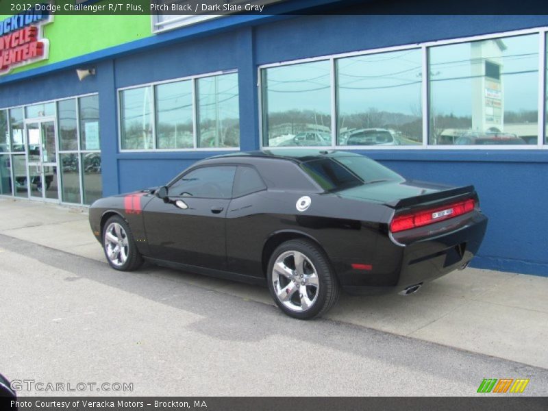 Pitch Black / Dark Slate Gray 2012 Dodge Challenger R/T Plus