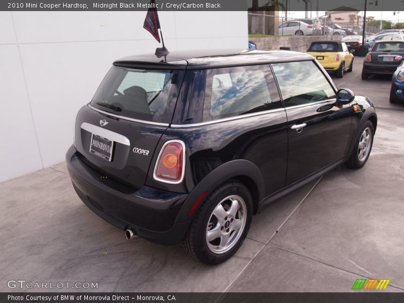 Midnight Black Metallic / Grey/Carbon Black 2010 Mini Cooper Hardtop