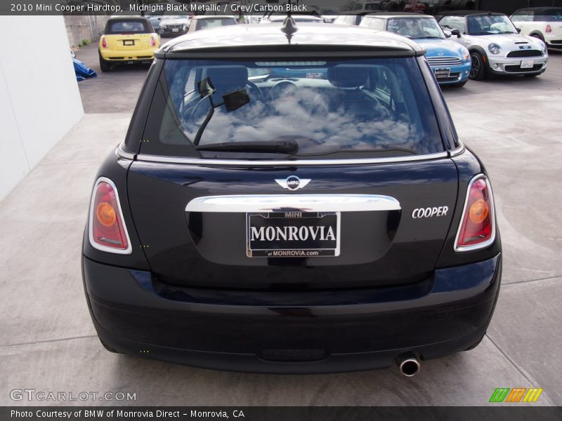 Midnight Black Metallic / Grey/Carbon Black 2010 Mini Cooper Hardtop