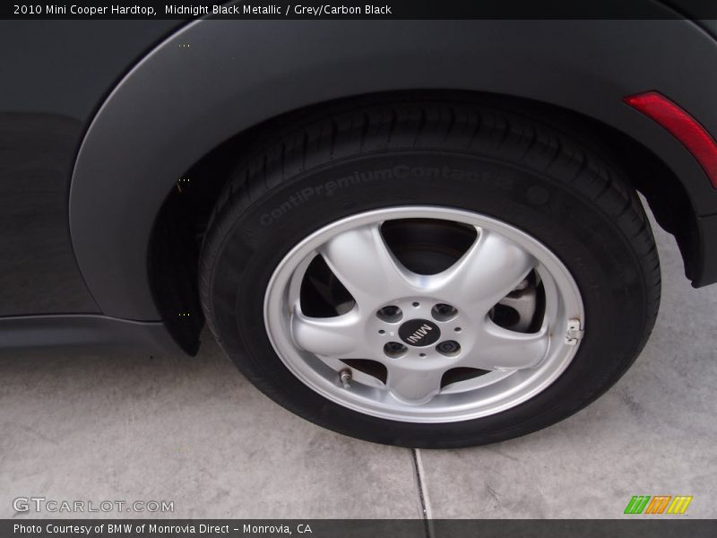 Midnight Black Metallic / Grey/Carbon Black 2010 Mini Cooper Hardtop