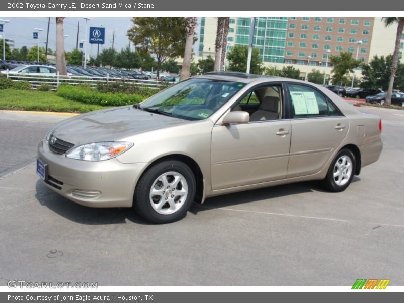 Desert Sand Mica / Stone 2002 Toyota Camry LE