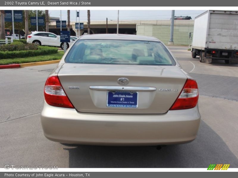 Desert Sand Mica / Stone 2002 Toyota Camry LE