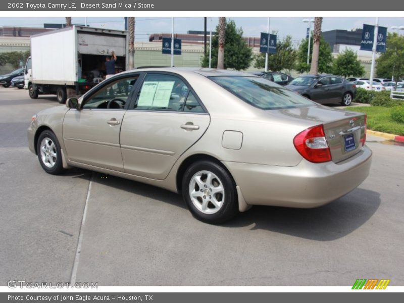 Desert Sand Mica / Stone 2002 Toyota Camry LE