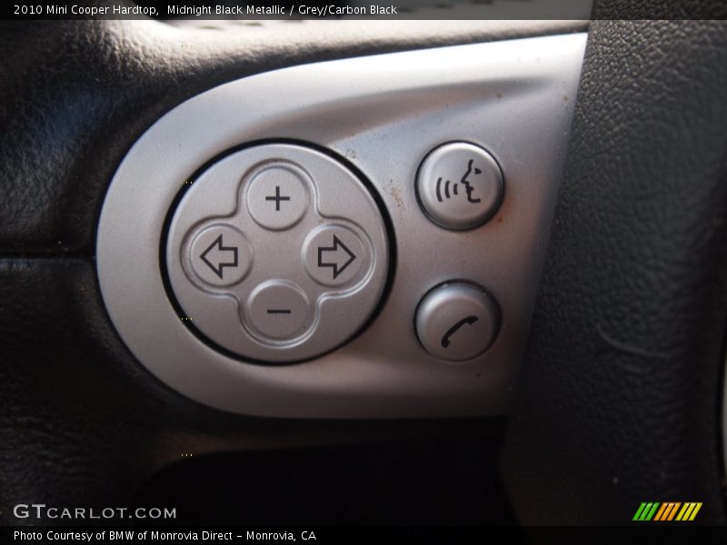 Midnight Black Metallic / Grey/Carbon Black 2010 Mini Cooper Hardtop