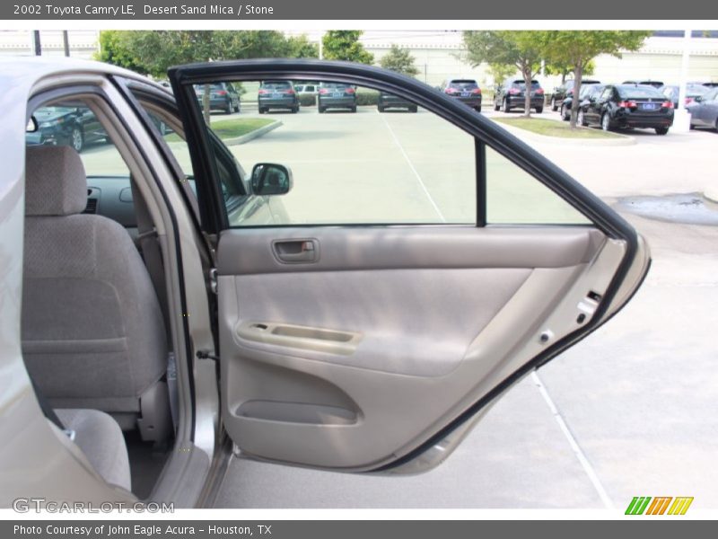 Desert Sand Mica / Stone 2002 Toyota Camry LE