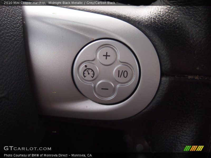 Midnight Black Metallic / Grey/Carbon Black 2010 Mini Cooper Hardtop