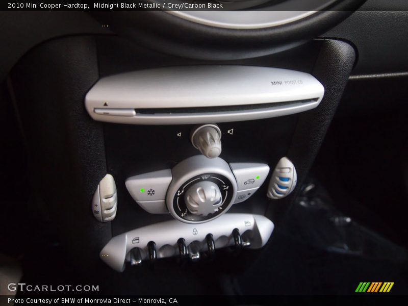 Midnight Black Metallic / Grey/Carbon Black 2010 Mini Cooper Hardtop