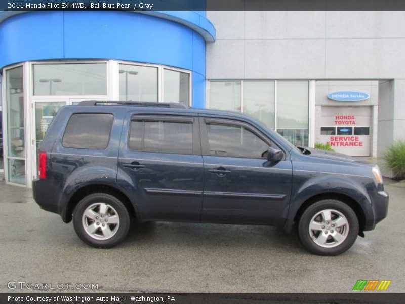 Bali Blue Pearl / Gray 2011 Honda Pilot EX 4WD