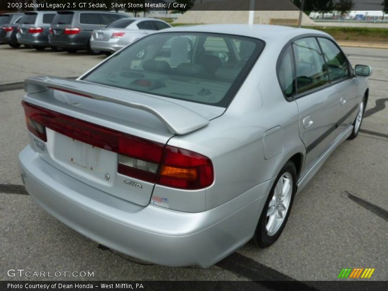 Silver Stone Metallic / Gray 2003 Subaru Legacy 2.5 GT Sedan