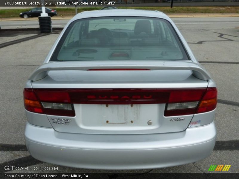 Silver Stone Metallic / Gray 2003 Subaru Legacy 2.5 GT Sedan
