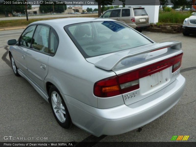 Silver Stone Metallic / Gray 2003 Subaru Legacy 2.5 GT Sedan
