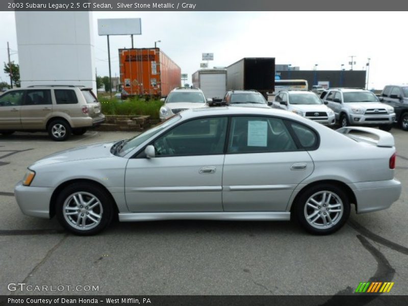 Silver Stone Metallic / Gray 2003 Subaru Legacy 2.5 GT Sedan