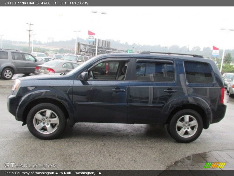 Bali Blue Pearl / Gray 2011 Honda Pilot EX 4WD