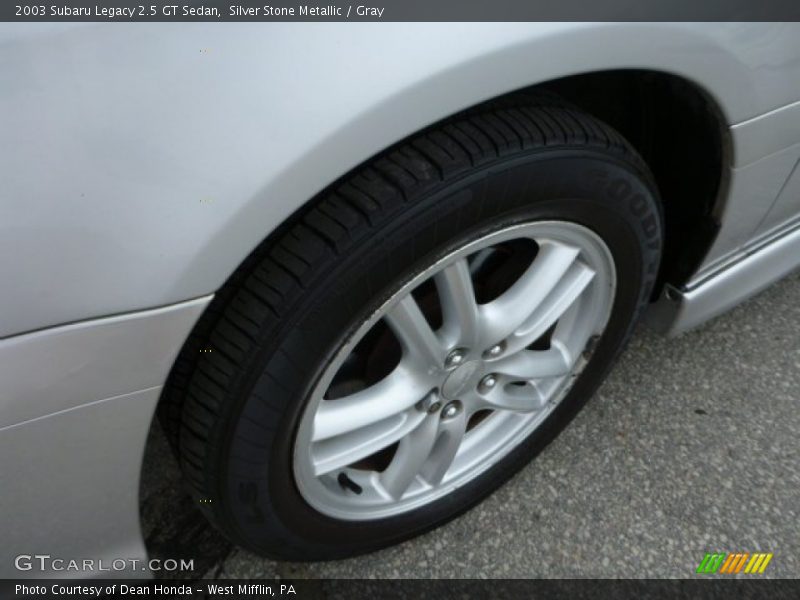 Silver Stone Metallic / Gray 2003 Subaru Legacy 2.5 GT Sedan