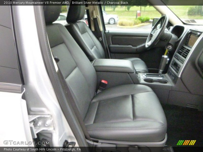 Front Seat of 2010 Mountaineer V8 Premier AWD