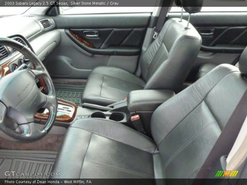 Silver Stone Metallic / Gray 2003 Subaru Legacy 2.5 GT Sedan