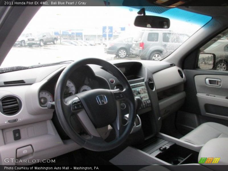 Bali Blue Pearl / Gray 2011 Honda Pilot EX 4WD