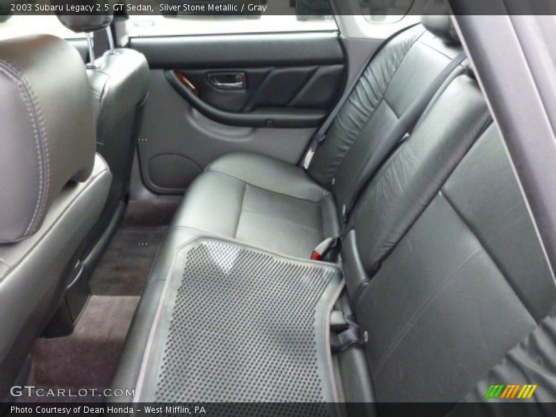 Silver Stone Metallic / Gray 2003 Subaru Legacy 2.5 GT Sedan