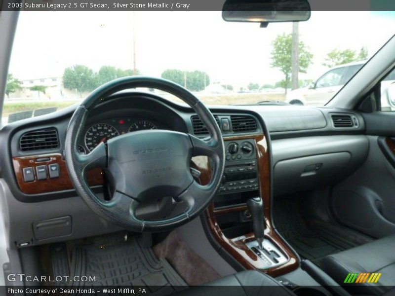 Silver Stone Metallic / Gray 2003 Subaru Legacy 2.5 GT Sedan
