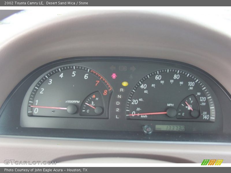 Desert Sand Mica / Stone 2002 Toyota Camry LE