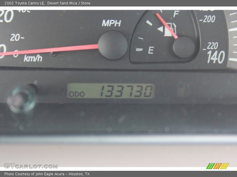 Desert Sand Mica / Stone 2002 Toyota Camry LE