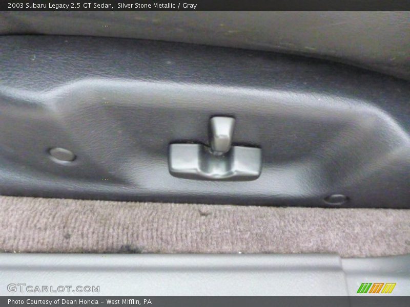 Silver Stone Metallic / Gray 2003 Subaru Legacy 2.5 GT Sedan