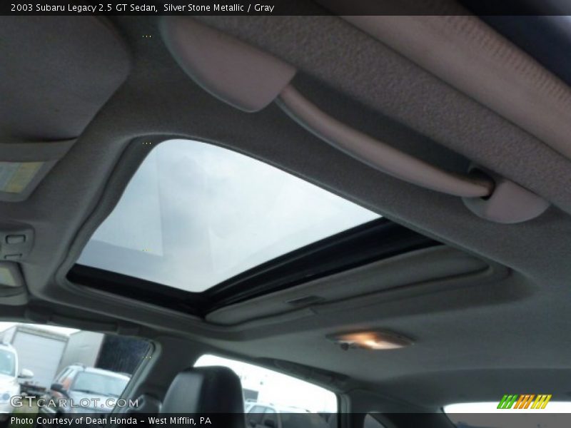 Silver Stone Metallic / Gray 2003 Subaru Legacy 2.5 GT Sedan