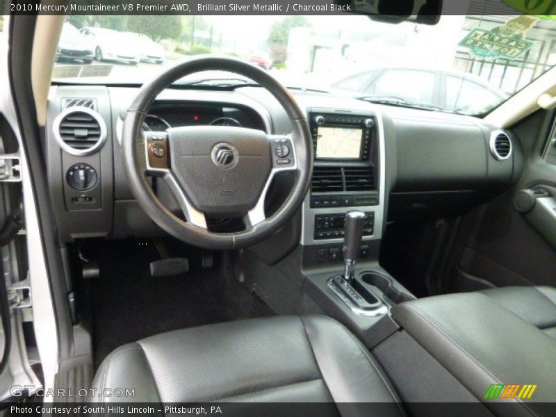 Charcoal Black Interior - 2010 Mountaineer V8 Premier AWD 