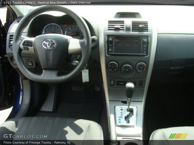 Nautical Blue Metallic / Dark Charcoal 2013 Toyota Corolla S