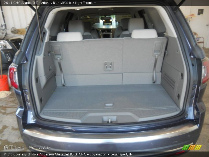 Atlantis Blue Metallic / Light Titanium 2014 GMC Acadia SLT