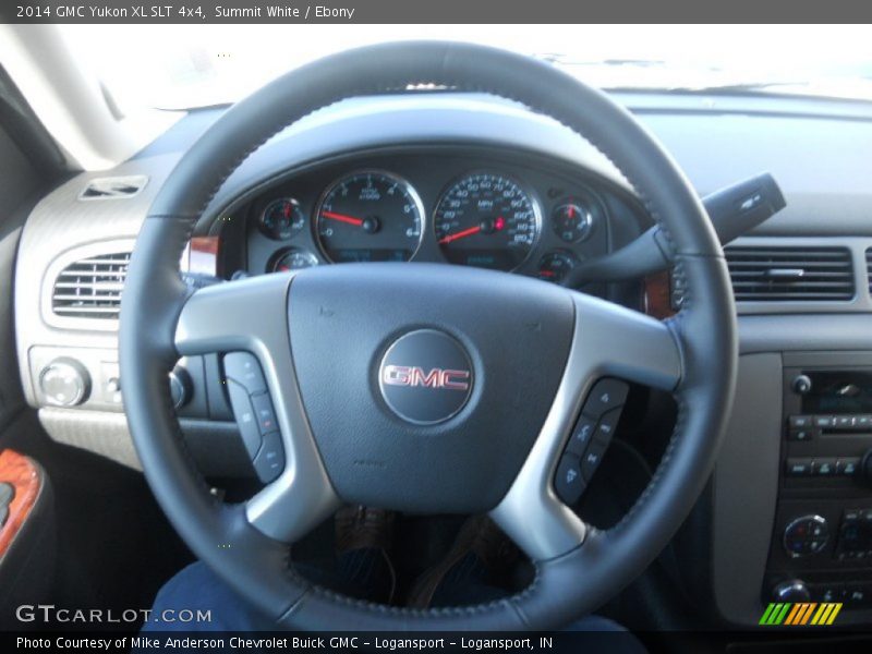 Summit White / Ebony 2014 GMC Yukon XL SLT 4x4