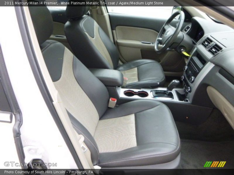 Front Seat of 2011 Milan I4 Premier