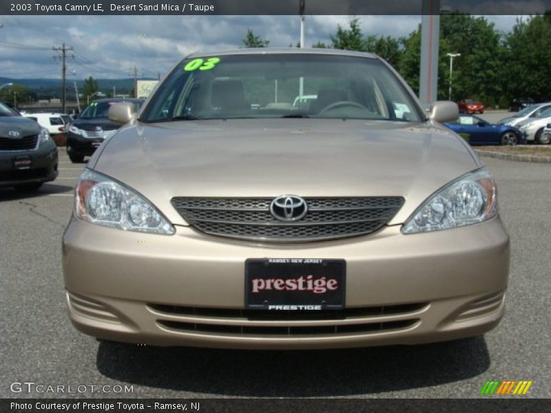 Desert Sand Mica / Taupe 2003 Toyota Camry LE