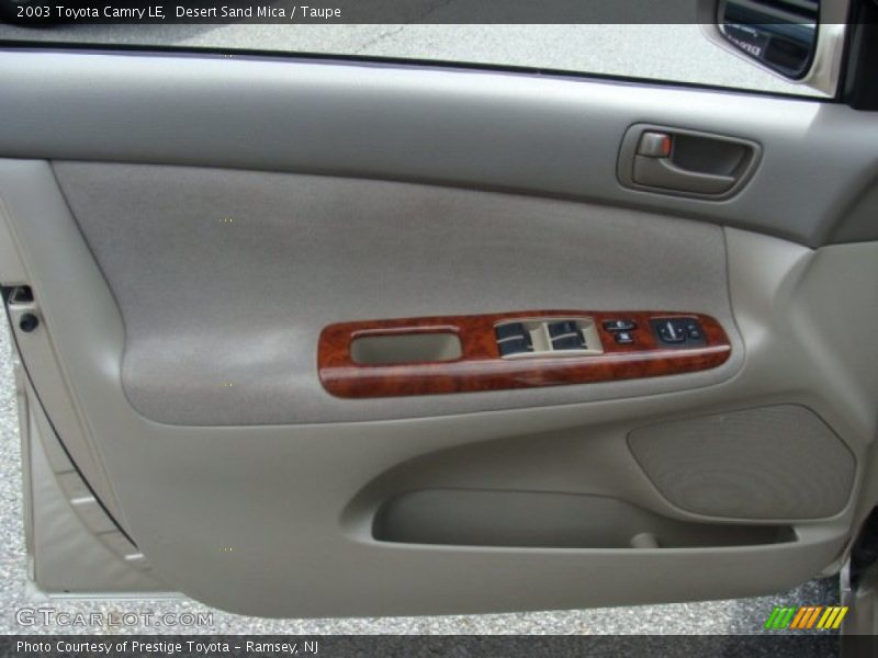 Desert Sand Mica / Taupe 2003 Toyota Camry LE