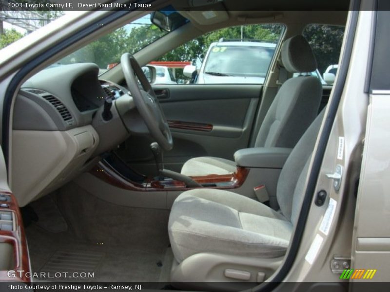 Desert Sand Mica / Taupe 2003 Toyota Camry LE