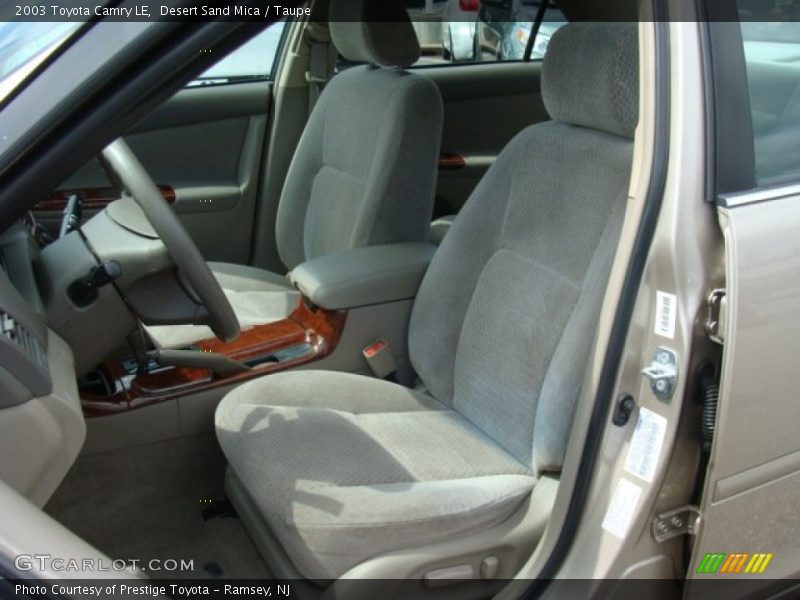 Desert Sand Mica / Taupe 2003 Toyota Camry LE