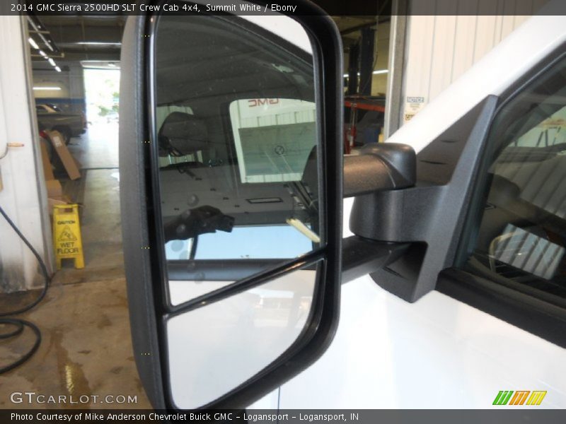 Summit White / Ebony 2014 GMC Sierra 2500HD SLT Crew Cab 4x4