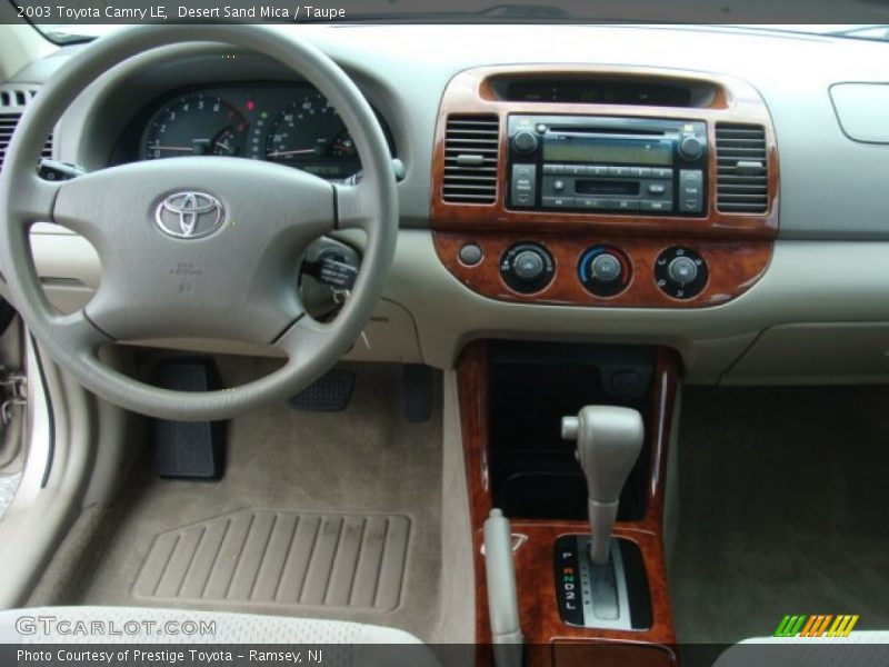 Desert Sand Mica / Taupe 2003 Toyota Camry LE