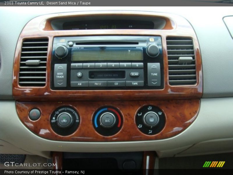 Desert Sand Mica / Taupe 2003 Toyota Camry LE