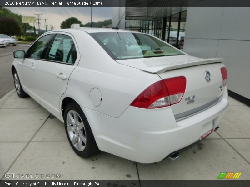 White Suede / Camel 2010 Mercury Milan V6 Premier