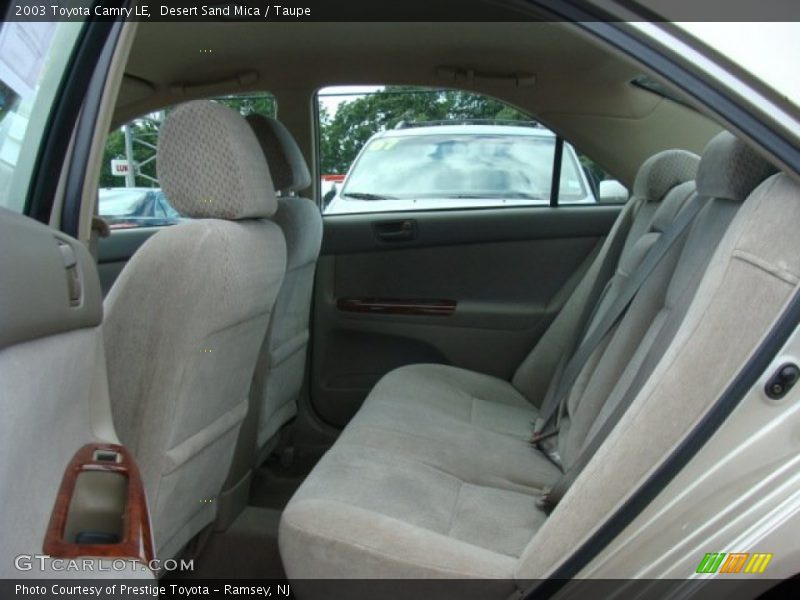Desert Sand Mica / Taupe 2003 Toyota Camry LE