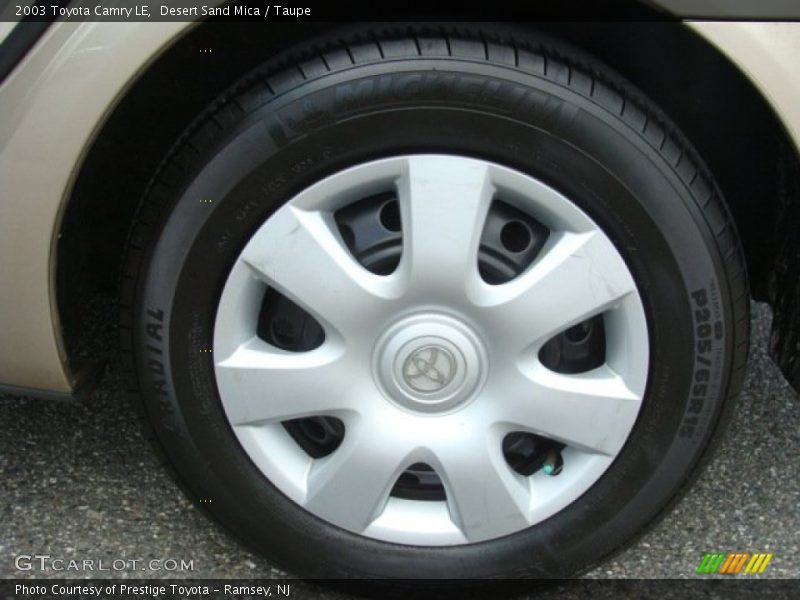 Desert Sand Mica / Taupe 2003 Toyota Camry LE