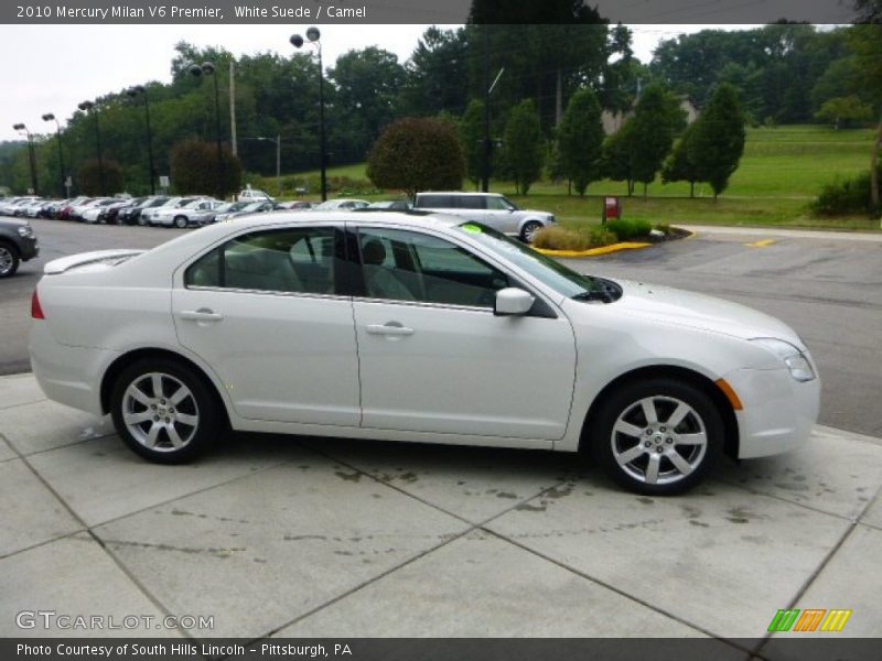 White Suede / Camel 2010 Mercury Milan V6 Premier