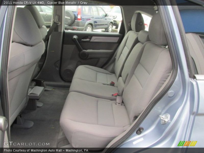 Glacier Blue Metallic / Gray 2011 Honda CR-V LX 4WD