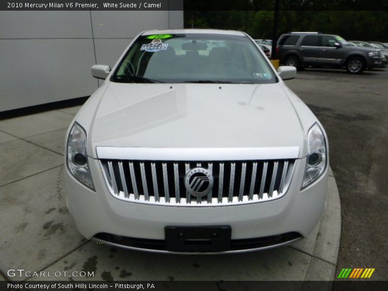 White Suede / Camel 2010 Mercury Milan V6 Premier