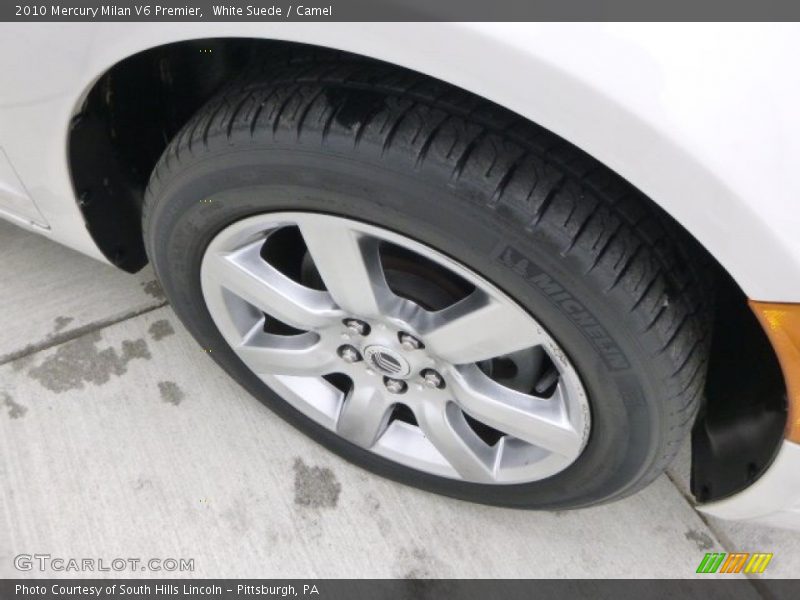 White Suede / Camel 2010 Mercury Milan V6 Premier