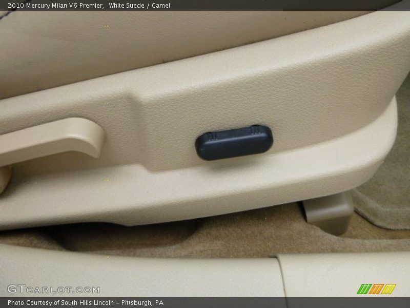 White Suede / Camel 2010 Mercury Milan V6 Premier