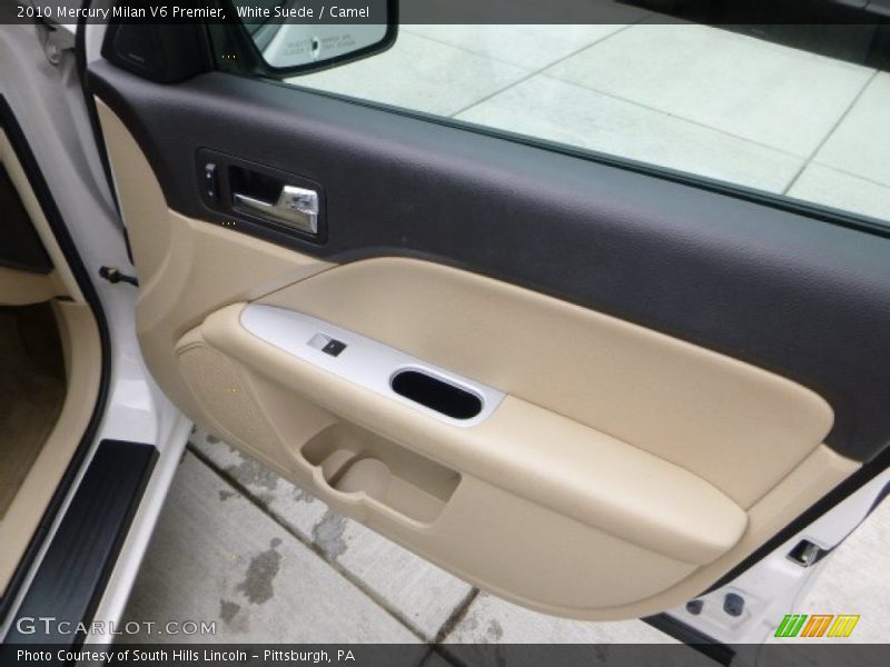White Suede / Camel 2010 Mercury Milan V6 Premier